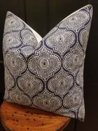 Farmhouse Pillow.throw Pillow.slipcovers.toss Pillow.cushion Cover.bedroom Decor.living Room Decor..blues/White - thumbnail 1