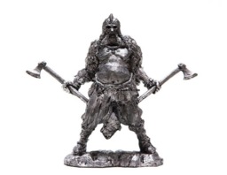 Tin 54mm Berserk Ix-x Cent. 132 Scale Metal Figure - thumbnail 1