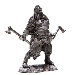 Tin 54mm Berserk Ix-x Cent. 132 Scale Metal Figure - thumbnail 3