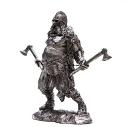 Tin 54mm Berserk Ix-x Cent. 132 Scale Metal Figure - thumbnail 2