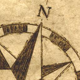Compass Rose Artwork 11 X 14, Old Maps, Treasure Compass, Sailing, Navigation, Vintage Nautical Design, Art Print - thumbnail 2