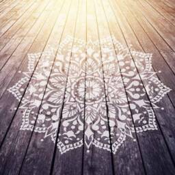 Passion Mandala Stencil For Walls - Mandala Wall Stencil Large Wall For Painting On Wood Better Than Decals