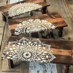 Passion Mandala Stencil For Walls - Mandala Wall Stencil Large Wall For Painting On Wood Better Than Decals - thumbnail 3