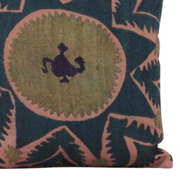 "Set Of 5 Pcs, Suzani Pillow Cover, Uzbek Pillow, 12.20"" X 12.80" - thumbnail 4