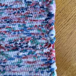 Multi Color Rug, Blues & Pinks Kitchen, Bedroom, Bathroom, Living Room Entry Way, Accent, Area Runner 3 Rugs Available For Sale - thumbnail 4