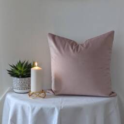 Velvet Handmade Cushion Covers - Teal, Navy, Grey, Lime Green, Hot Pink, Blush Mustard, Burnt Orange, Sand, Duck Egg, Interiors - thumbnail 2