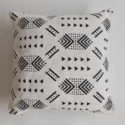 Moroccan Velvet Cushion Cover, Handmade Brocade White Pillow Case, Decorative 20''x20''/50x50 cm