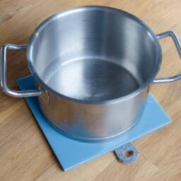 Coaster Miniblings 15x15cm Kitchen Cooking Pot Tile Upcycling Mat Kitchenware - thumbnail 2
