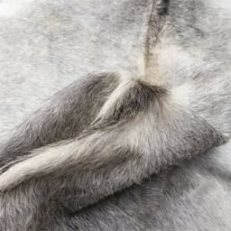 Gray Cowhide Rug Medium Kuhfell Teppich Cow Hide - thumbnail 3
