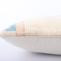 Handwoven Turkish Kilim Pillow Cover Boho Home Decor - 18x18 - thumbnail 4
