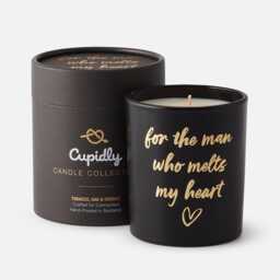 Tobacco, Oak & Cognac Scented Candle - Cupidly Gift For Him - thumbnail 2