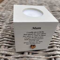 Personalised Candle For Mum Mam Mom Mummy Or Any Name You Want. Birthday Mothers Day Christmas. We Can Also Add The Names Who It Is From - thumbnail 2