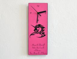 Always Be Yourself Unless You Can A Unicorn, Then Unicorn - Wall Clock - thumbnail 1
