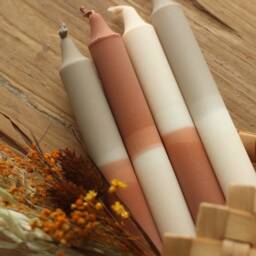 "Dip Dye Candles/Taper ""H??st" - thumbnail 3
