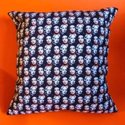 Covers Only Whatever Happened To Baby Jane Illustrated Handmade Cushion - thumbnail 3