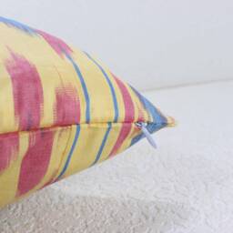 Hand Dyed Ikat Pillow Cover - thumbnail 4