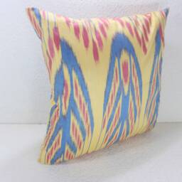 Hand Dyed Ikat Pillow Cover - thumbnail 2