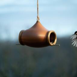 Decorative Bird Feeder - Bronze - thumbnail 3