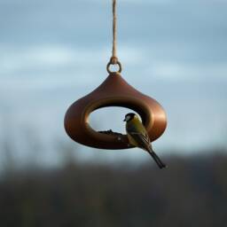 Decorative Bird Feeder - Bronze - thumbnail 2