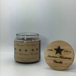 Banana Nut Bread Highly Scented Candle/Apothecary Jar 10 Oz/Paraffin Wax/Farmhouse Candle/Hand Poured Candle/Country-Primitive Candle - thumbnail 2