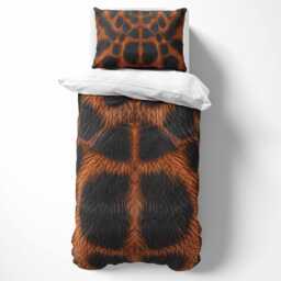Tarantula Print Single Duvet Cover Wild Animal Safari Jungle Scary Bedding Bedroom D??cor Wildlife Home Aesthetic Gift For Lovers UK