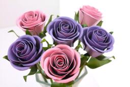 Metal Mother's Day Bouquet, Mothers Gift, Rose, Moms Day, Mother Flowers - thumbnail 1