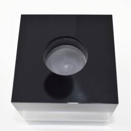 "Square Acrylic Led Candle Stand ""Zebra" - thumbnail 3
