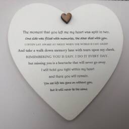 Personalised Shabby Chic Style Memory Box in Memory Of Husband Loved One Wife Friend Or Any Name Loss Bereavement Memorial - thumbnail 2
