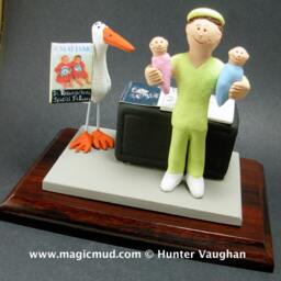 Baby Doctor's Gift, Reproductive Surgeon's Ob/Gyn Gift, Midwife's Infertility Expert's Fertility Clinic Gift - thumbnail 2