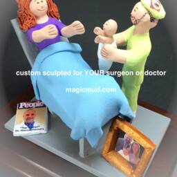 Baby Doctor's Gift, Reproductive Surgeon's Ob/Gyn Gift, Midwife's Infertility Expert's Fertility Clinic Gift - thumbnail 3