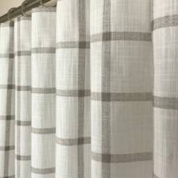 Modern Ecru Valance - Premier Prints Beige Window Treatments - Custom Drapery Valance For Kitchen Or Bathroom - Straight Wavy Curtain Topper - thumbnail 3