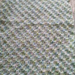Crochet Corner To Baby Blanket, Multi Color Blanket, Gift Idea's, Shower, Gift Idea's. Ready Ship - thumbnail 3