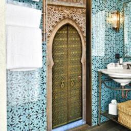 Door Wall Sticker Royal Entrance To The Mosque in Rabat/ Moroccan Wallpaper/ Sticker/ Stickers/ Decor - thumbnail 3