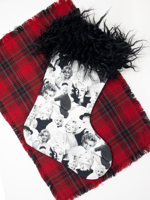 Marilyn Monroe Christmas Stocking - image 1