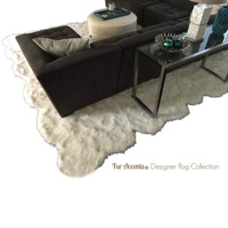 Plush Faux Sheepskin Rug - Shaggy Throw Rug, Usa Made - thumbnail 2