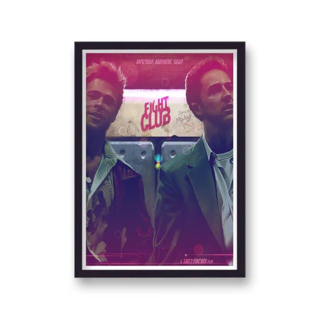 Fight Club Alternative Movie Poster V12