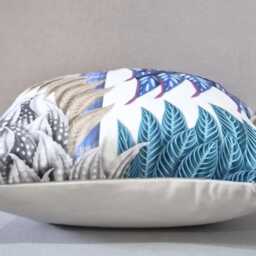 Christian Lacroix For Designers Guild Belorizonte Azure Fabric Cushion Cover 50x50 cm - thumbnail 2
