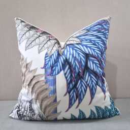 Christian Lacroix For Designers Guild Belorizonte Azure Fabric Cushion Cover 50x50 cm - thumbnail 4