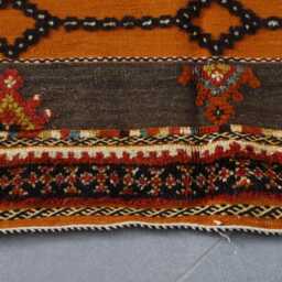 Vintage Berber Wool Rug Handmade Moroccan Carpet - 6, 8x3, 4 Ft - thumbnail 2