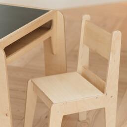 Birch Plywood Kids Chair, Toddler Size - thumbnail 2