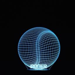 Personalised Tennis Ball Led Night Light - Sports Gift - thumbnail 4