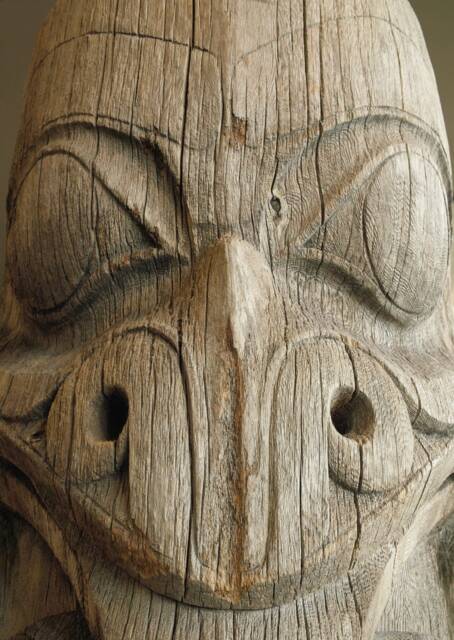 Fine Art Print, Northwest Coast Totem, Native Art, Bc Canada - image 1