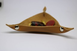 Leather Valet For Office Storage, Leather Valet Tray, Keychan, Custom Tote Tray - thumbnail 1