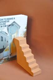 Bookend Made To Order Handmade Raw Terracotta - Scandinavian Minimalist With Mediterranean Ceramic Influence - thumbnail 1