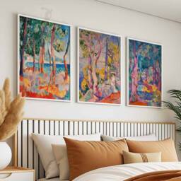Andre Derain Set Of 3 Posters, Floral Print Set, French Scenery & Nature Wall Art Decor, Plant Art, Botanical A1/A2/A3/A4 - thumbnail 2