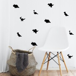 Baby Dinosaur Wall Stickers, Art Decal, Nursery Kids Room Stickers - thumbnail 3