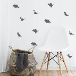 Baby Dinosaur Wall Stickers, Art Decal, Nursery Kids Room Stickers - thumbnail 2