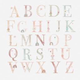 Rainbow Garden Personalised Name Wall Stickers - thumbnail 4