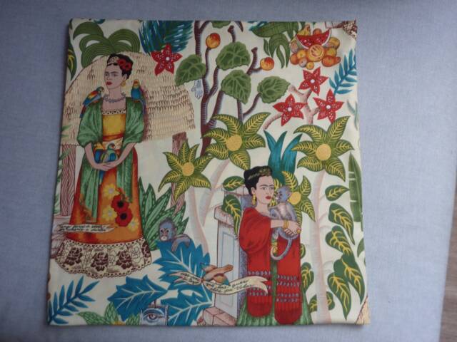 Cushion Cover Viva La Vida M??xico Approx. 40 cm X Cotton Fabric Folklore Alexander Henry - image 1