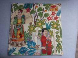 Cushion Cover Viva La Vida M??xico Approx. 40 cm X Cotton Fabric Folklore Alexander Henry - thumbnail 1